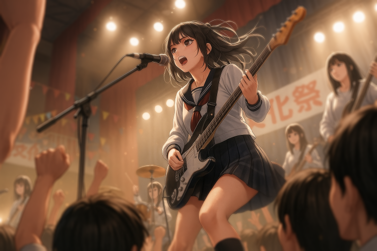 【空想アニメソング】「青春の一頁」 – 学園・青春・軽音部アニメ